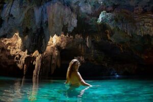 Hidden Cenote Swim: Snorkeling, Sea Turtles and Beachside Lunch - Entering the Cenote: Cold, Caverns, and Clear Safety Rules