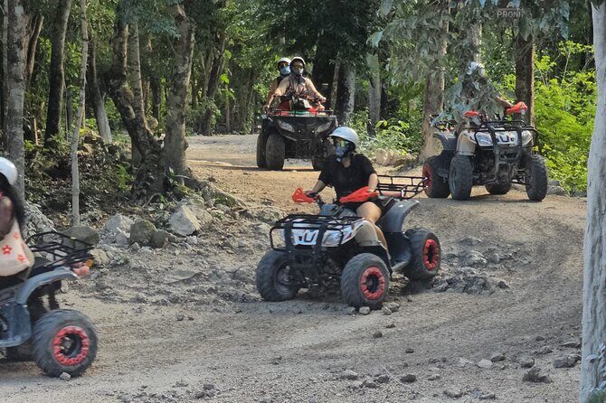 Jade Caverns and Mayan Village Cozumel ATV TOUR - ATVs in Cozumel: the ride feel, safety gear, and what to wear