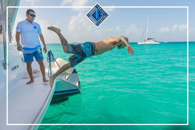 Luxury Catamaran tour to isla mujeres with transportation from Tulum - Safety and comfort notes for rough-water days
