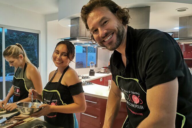 Mexican Cooking Class 1 or 3 Courses Tequila and Mezcal Tasting - Vegetarian and vegan options: plan ahead so you get the right menu