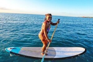 Morning Session - All Levels Paddleboard Group Caribbean Sea - The session on the Caribbean: how you’ll actually spend the time