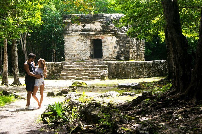 Off-Road Mayan Adventure in Cozumel with Snorkeling and Lunch - San Gervasio Mayan Ruins: the real history stop