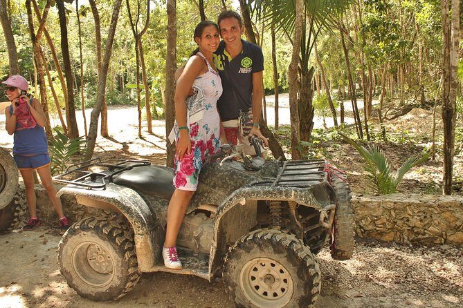 Playa del Carmen Adventure Tour: ATV and Crystal Caves - Arriving at Rio Secreto: descending into crystal caves