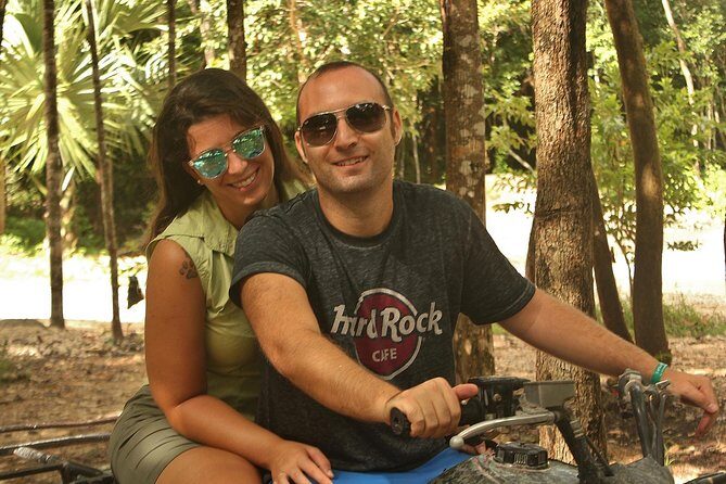 Playa del Carmen Adventure Tour: ATV and Crystal Caves - Guides, group size, and how the tour keeps moving