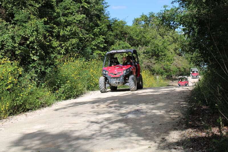 Playa del Carmen: Riviera Maya Buggy Tour with Cenote Swim - Cenote swim and snorkeling: how the sacred sinkhole changes the mood