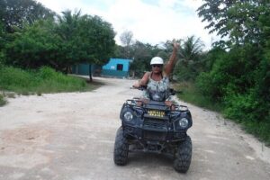 Private ATV Jungle & Cave Adventure - The cenote and underground cave swim: cold, dark, and unforgettable