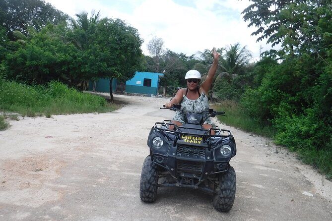 Private ATV Jungle & Cave Adventure - The cenote and underground cave swim: cold, dark, and unforgettable