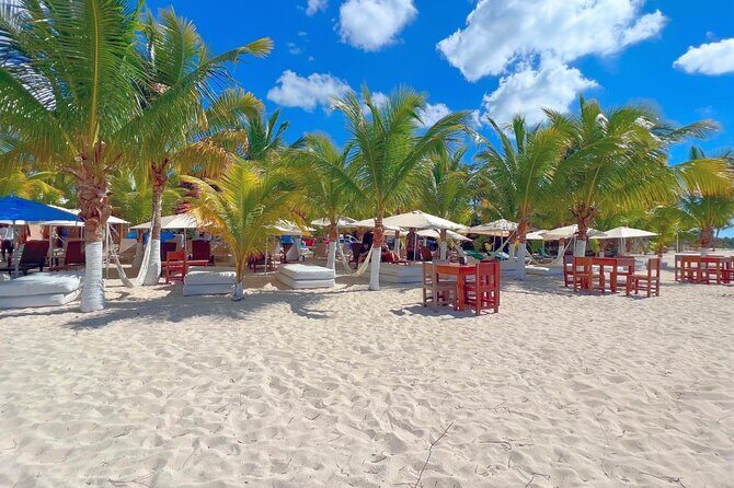 Private Jeep or Buggy Tour Snorkeling Maya Park and Tacos - Stop 3: San Martin beach on the other side of the island