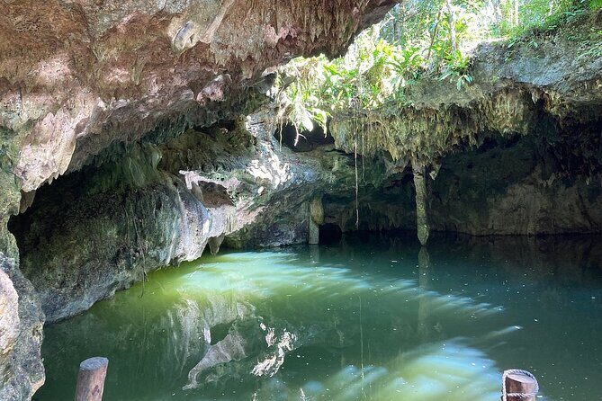 Private Jeep to Jade Cavern, Punta Sur & ATV Tour: All-Inclusive - Starting with El Cedral: a quick cultural stop with Mayan vibes