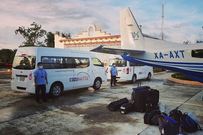 Private Shuttle from Inside Cozumel Airport to hotels in Cozumel - Sedan vs Van: Luggage Rules and What 5 to 25 Minutes Really Means