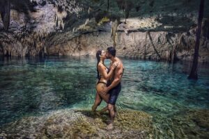 Private Tour The Best Cenotes in Tulum Riviera Maya - Cenote Taak Bi Ha at Dos Ojos: cave swimming magic (and real cave darkness)