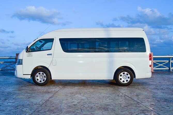 ROUNDTRIP Private Transfer Cancun -Tulum/Akumal /Hilton 1-8 pax - Meeting Your Driver at Cancun: The Terminal Banner System