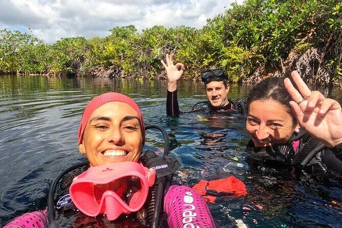 Scuba Diving for Beginners – Tulum Dive Machine - Theory first, then shallow-water practice at Casa Cenote