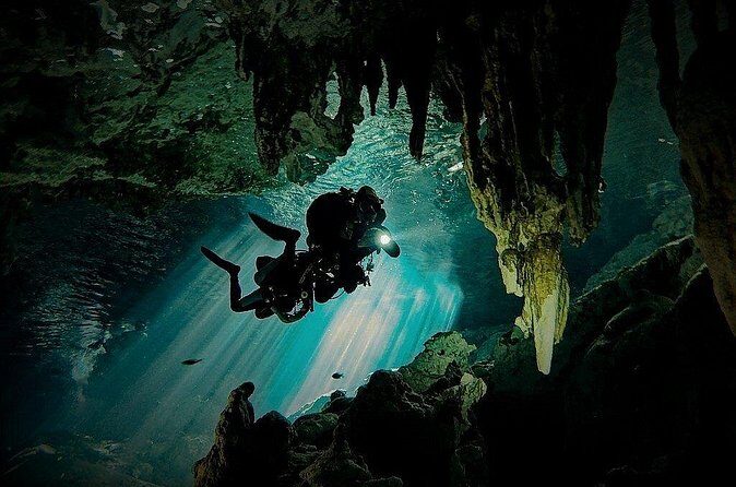 Scuba Diving in Cenote Dos Ojos from Playa del Carmen - Cost reality: what’s included vs the cenote entrance fee