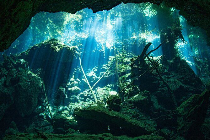 Scuba Diving in Cenote Kukulkan from Playa del Carmen - Two Underwater Sessions on Two Lines: How the Timing Really Works