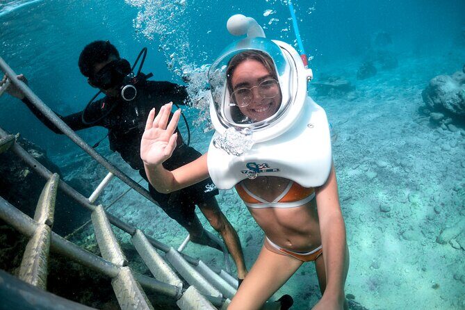 SeaTrek Underwater Helmet Diving Experience in Downtown Cozumel - Meeting at Jeanie’s Beach Club: Gear Up Without Stress