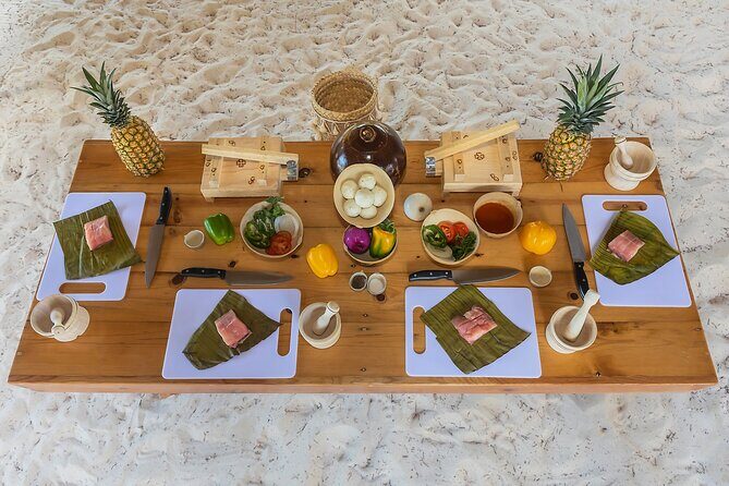 Tikinxic Barefoot Fish Guided Cookout Experience in Cozumel - Lunch and Drinks: Margaritas, Xtabentun, and Local Dessert