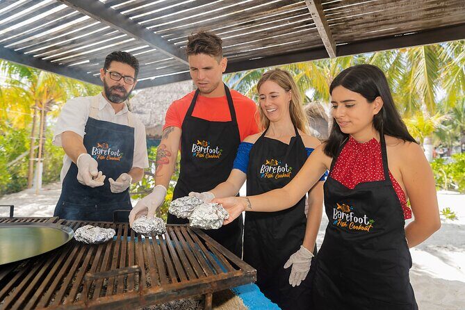 Tikinxic Barefoot Fish Guided Cookout Experience in Cozumel - Barracuda Beach Club: Pool, Sand, and a More Relaxed Pace