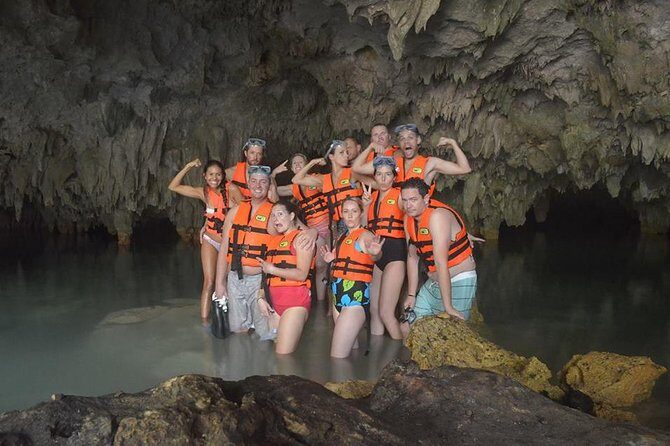 Tulum Adventure (archeological zone-Atv-ziplines-cenote-lunch-drinks-rappel) - Cenote Swimming: Lifejacket, Snorkeling Gear, and the Dark-Cave Feeling