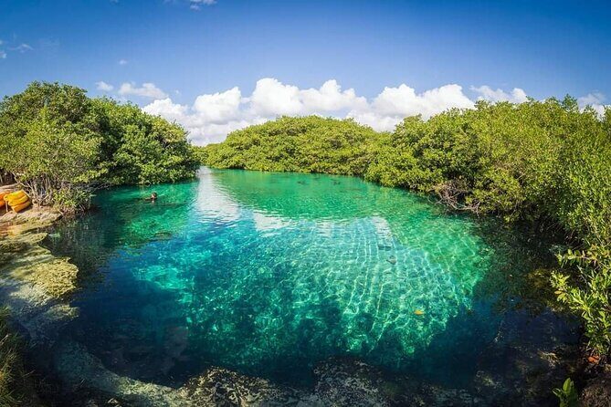Tulum Area Experiences Guided 2 Tank Scuba Dive Casa Cenote & Barrier Reef-Lunch - Boat ride to the barrier reef: what you’re actually paying for