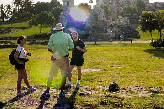 Tulum Bike Tour Tulum Maya Ruins Cenote Swimming Pueblo History Art Tacos Lunch - Downtown Tulum Taco Lunch and Street Snacks That Feel Local