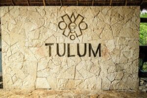 Tulum & Cenote Adventure - Stop 1: Tulum Ruins and the Temple of the Frescoes View