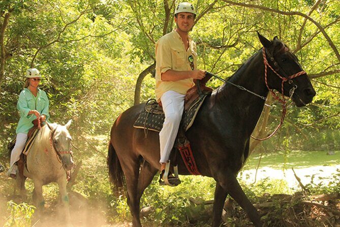 Tulum Jungle Horseback Ride + ATV + Ziplines + Cenote Combo Tour - Lunch, hammocks, and when the schedule starts to feel real