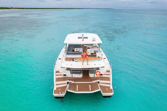 Tulum: Leopard 51′ Yacht with Gourmet Dining & Water Toys - Picking Morning vs. Afternoon Without Regrets