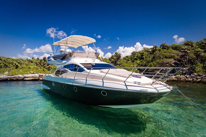 Tulum Luxury Escape – 4h All Inclusive on 43' Private Yacht - Puerto Aventuras to the Reef: How the 4-Hour Yacht Time Flows