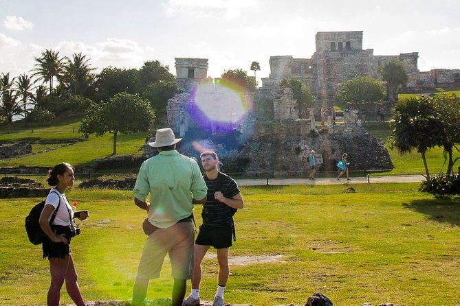 Tulum Ruins & Cenote guided private tour from Tulum and Riviera Maya. - Tulum Archaeological Site: Mayan stories on real stone