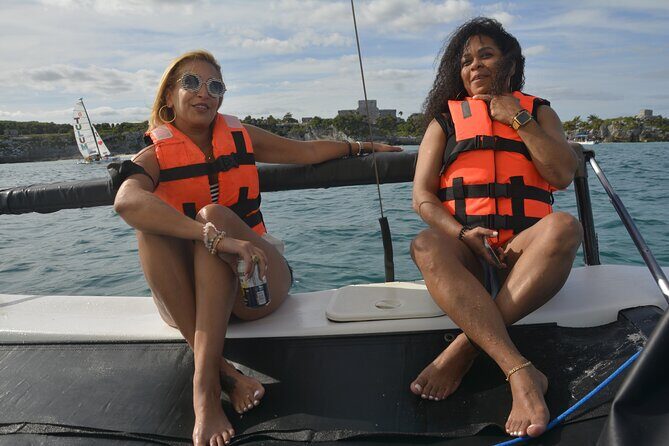 Tulum: Snorkeling and Private Sailing Tour - Catamaran sailing and ruins in 1 hour 15: the feel of the day