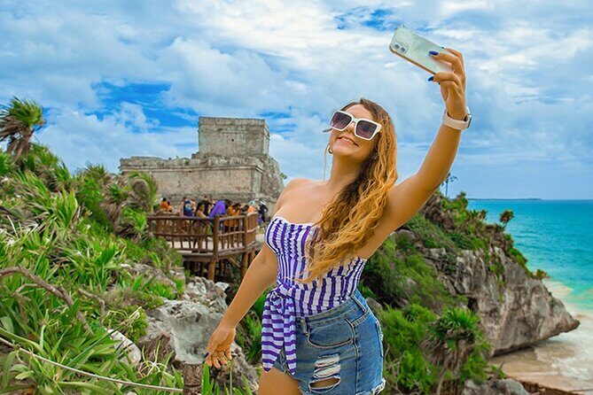 Tulum, Snorkeling with Sea Turtles, Cenote and Beachside Lunch - Stop 2: Cenote el Sueño—underground water, cold air, strict rules