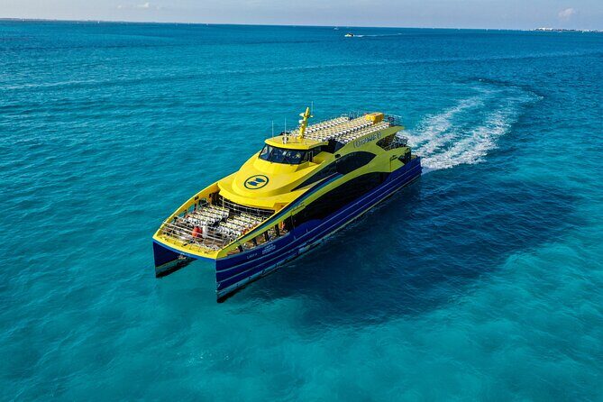 Ultramar Ferry, Regular round ticket, Playa del Carmen-Cozumel - What the ride feels like end-to-end (round trip, back at the meeting point)