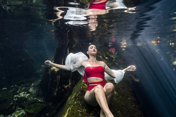 Underwater Photo Shoot Experience in Cenote - Starting at Cenote Cristalino: your prep zone with real guidance