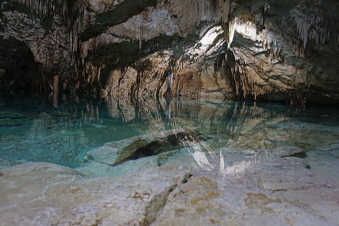 VIP Tulum Private Tour - Stop 3: Cenote Taak Bi Ha cave-and-underground-river adventure