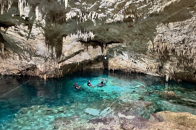 VIP Tulum Ruins Private Tour with Snorkeling in Stunning Cenote - Stop 2: Parque Dos Ojos and your cenote choice (Jaguar, Nicte Ha, Taak bi Ha)